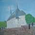 &ldquo;Kirche bei kobaltgrauem Wetter&rdquo;  Klick => Bild+Info