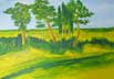 Rudolf Mocka: &ldquo;Park im Landgut III&rdquo; Klick => Bild+Info